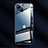 Coque Rebord Bumper Luxe Aluminum Metal Miroir 360 Degres Housse Etui Aimant M05 pour Apple iPhone 13 Petit
