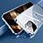 Coque Rebord Bumper Luxe Aluminum Metal Miroir 360 Degres Housse Etui Aimant M05 pour Apple iPhone 15 Bleu