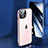 Coque Rebord Bumper Luxe Aluminum Metal Miroir 360 Degres Housse Etui Aimant M06 pour Apple iPhone 13 Petit