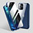 Coque Rebord Bumper Luxe Aluminum Metal Miroir 360 Degres Housse Etui Aimant M06 pour Apple iPhone 13 Pro Max Bleu