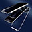 Coque Rebord Bumper Luxe Aluminum Metal Miroir 360 Degres Housse Etui Aimant M06 pour Apple iPhone 13 Pro Max Petit