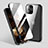 Coque Rebord Bumper Luxe Aluminum Metal Miroir 360 Degres Housse Etui Aimant M06 pour Apple iPhone 14 Pro Max Noir