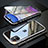 Coque Rebord Bumper Luxe Aluminum Metal Miroir 360 Degres Housse Etui Aimant M07 pour Apple iPhone 11 Petit