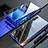 Coque Rebord Bumper Luxe Aluminum Metal Miroir 360 Degres Housse Etui Aimant M07 pour Samsung Galaxy Note 10 5G Bleu