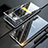 Coque Rebord Bumper Luxe Aluminum Metal Miroir 360 Degres Housse Etui Aimant M07 pour Samsung Galaxy Note 10 5G Petit