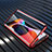 Coque Rebord Bumper Luxe Aluminum Metal Miroir 360 Degres Housse Etui Aimant M07 pour Xiaomi Mi 10 Rouge