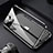 Coque Rebord Bumper Luxe Aluminum Metal Miroir 360 Degres Housse Etui Aimant M09 pour Apple iPhone 13 Pro Max Petit