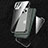 Coque Rebord Bumper Luxe Aluminum Metal Miroir 360 Degres Housse Etui Aimant M09 pour Apple iPhone 13 Pro Max Petit