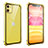 Coque Rebord Bumper Luxe Aluminum Metal Miroir 360 Degres Housse Etui Aimant M10 pour Apple iPhone 11 Petit