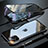 Coque Rebord Bumper Luxe Aluminum Metal Miroir 360 Degres Housse Etui Aimant M10 pour Apple iPhone 11 Pro Noir