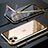 Coque Rebord Bumper Luxe Aluminum Metal Miroir 360 Degres Housse Etui Aimant M14 pour Apple iPhone 11 Pro Petit