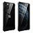 Coque Rebord Bumper Luxe Aluminum Metal Miroir 360 Degres Housse Etui Aimant M15 pour Apple iPhone 11 Pro Max Noir