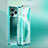 Coque Rebord Bumper Luxe Aluminum Metal Miroir 360 Degres Housse Etui Aimant P01 pour Huawei Honor 60 SE 5G Vert