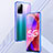 Coque Rebord Bumper Luxe Aluminum Metal Miroir 360 Degres Housse Etui Aimant P01 pour Oppo A93 5G Petit