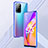 Coque Rebord Bumper Luxe Aluminum Metal Miroir 360 Degres Housse Etui Aimant P01 pour Oppo A95 5G Petit