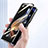 Coque Rebord Bumper Luxe Aluminum Metal Miroir 360 Degres Housse Etui Aimant P01 pour Samsung Galaxy Z Fold4 5G Petit