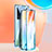 Coque Rebord Bumper Luxe Aluminum Metal Miroir 360 Degres Housse Etui Aimant P01 pour Vivo X70 Pro 5G Petit