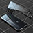 Coque Rebord Bumper Luxe Aluminum Metal Miroir 360 Degres Housse Etui Aimant P01 pour Xiaomi Black Shark 5 Pro 5G Noir