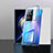 Coque Rebord Bumper Luxe Aluminum Metal Miroir 360 Degres Housse Etui Aimant P01 pour Xiaomi Poco F4 5G Bleu