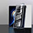 Coque Rebord Bumper Luxe Aluminum Metal Miroir 360 Degres Housse Etui Aimant P01 pour Xiaomi Poco F4 5G Noir