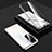 Coque Rebord Bumper Luxe Aluminum Metal Miroir 360 Degres Housse Etui Aimant P02 pour Huawei Honor 70 Pro 5G Argent