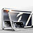 Coque Rebord Bumper Luxe Aluminum Metal Miroir 360 Degres Housse Etui Aimant P02 pour Oppo A53s 5G Petit
