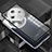 Coque Rebord Bumper Luxe Aluminum Metal Miroir 360 Degres Housse Etui Aimant P02 pour Oppo Find X7 5G Petit