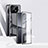 Coque Rebord Bumper Luxe Aluminum Metal Miroir 360 Degres Housse Etui Aimant P02 pour Xiaomi Mi 13 Pro 5G Petit