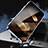 Coque Rebord Bumper Luxe Aluminum Metal Miroir 360 Degres Housse Etui Aimant pour Apple iPhone 14 Pro Petit