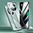 Coque Rebord Bumper Luxe Aluminum Metal Miroir 360 Degres Housse Etui Aimant pour Huawei Mate 60 Pro Petit