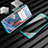 Coque Rebord Bumper Luxe Aluminum Metal Miroir 360 Degres Housse Etui Aimant pour OnePlus 7T Petit