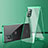 Coque Rebord Bumper Luxe Aluminum Metal Miroir 360 Degres Housse Etui Aimant pour OnePlus 9RT 5G Vert