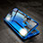 Coque Rebord Bumper Luxe Aluminum Metal Miroir 360 Degres Housse Etui Aimant pour Oppo A2 5G Petit