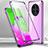 Coque Rebord Bumper Luxe Aluminum Metal Miroir 360 Degres Housse Etui Aimant pour Oppo A2 Pro 5G Violet