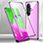 Coque Rebord Bumper Luxe Aluminum Metal Miroir 360 Degres Housse Etui Aimant pour Oppo K11 5G Violet