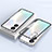 Coque Rebord Bumper Luxe Aluminum Metal Miroir 360 Degres Housse Etui Aimant pour Realme 10 Pro+ Plus 5G Argent