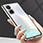 Coque Rebord Bumper Luxe Aluminum Metal Miroir 360 Degres Housse Etui Aimant pour Realme 10 Pro+ Plus 5G Petit