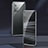 Coque Rebord Bumper Luxe Aluminum Metal Miroir 360 Degres Housse Etui Aimant pour Vivo iQOO Z6 5G Petit
