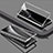 Coque Rebord Bumper Luxe Aluminum Metal Miroir 360 Degres Housse Etui Aimant pour Vivo Y73 (2021) Petit