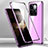 Coque Rebord Bumper Luxe Aluminum Metal Miroir 360 Degres Housse Etui Aimant pour Xiaomi Mi 14 5G Petit