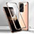 Coque Rebord Bumper Luxe Aluminum Metal Miroir 360 Degres Housse Etui Aimant pour Xiaomi Redmi Note 13 Pro+ Plus 5G Petit