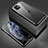 Coque Rebord Bumper Luxe Aluminum Metal Miroir 360 Degres Housse Etui Aimant T01 pour Apple iPhone 11 Petit