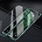 Coque Rebord Bumper Luxe Aluminum Metal Miroir 360 Degres Housse Etui Aimant T01 pour Apple iPhone 11 Petit