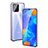 Coque Rebord Bumper Luxe Aluminum Metal Miroir 360 Degres Housse Etui Aimant T01 pour Huawei Nova 8 SE 5G Violet Clair