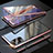 Coque Rebord Bumper Luxe Aluminum Metal Miroir 360 Degres Housse Etui Aimant T01 pour Samsung Galaxy Note 20 5G Petit