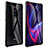 Coque Rebord Bumper Luxe Aluminum Metal Miroir 360 Degres Housse Etui Aimant T01 pour Xiaomi Mi 9T Noir