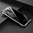 Coque Rebord Bumper Luxe Aluminum Metal Miroir 360 Degres Housse Etui Aimant T02 pour Huawei Mate 20 Lite Noir