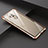 Coque Rebord Bumper Luxe Aluminum Metal Miroir 360 Degres Housse Etui Aimant T02 pour Huawei Mate 20 Lite Petit