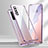 Coque Rebord Bumper Luxe Aluminum Metal Miroir 360 Degres Housse Etui Aimant T02 pour Huawei Nova 7 SE 5G Petit