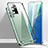 Coque Rebord Bumper Luxe Aluminum Metal Miroir 360 Degres Housse Etui Aimant T02 pour Samsung Galaxy Note 20 Ultra 5G Vert